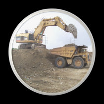 Huge Excavator / Dump Truck magnets