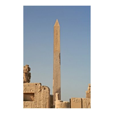 Huge Obelisk in the Karnak Temple Egypt Print from Zazzle. Huge Obelisk in the Karnak Temple Egypt Print from Zazzle.