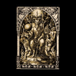 HUGE Satan Enthroned wall art 40x60 posters