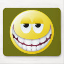Huge Smile Smiley Face mousepads