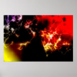 Huge Solar Flares Poster 2