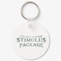 Huge Stimulus Package keychains