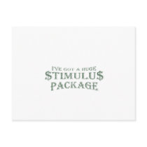 Huge Stimulus Package postcards by stiingya Huge Stimulus Package postcards