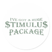 Huge Stimulus Package stickers by stiingya Huge Stimulus Package stickers