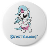 Huge Unicorn Pin buttons
