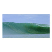 Huge Wave Nias Island Photo Card