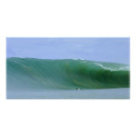 Huge Wave Nias Island Photo Card