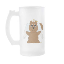Huggable Angel Brown Squirrel Mug