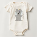 Huggable Angel Gray Mouse t-shirts