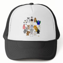 Huggable Animal Peace Sign hats by huggables Huggable Animal Peace Sign hats