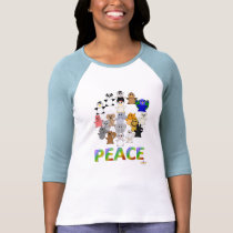 Huggable Animals Peace Sign Peace t-shirts