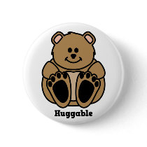Huggable Bear button