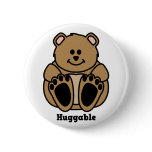 Huggable Bear button