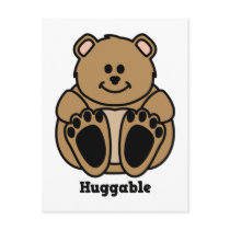 Huggable Bear postcards