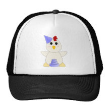 Huggable Chicken Birthday Boy Mesh Hat