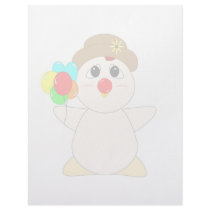 Huggable Chicken Clown letterhead by mydeas Huggable Chicken Clown letterhead