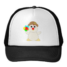 Huggable Chicken Clown Mesh Hat