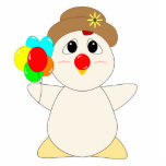 Huggable Chicken Clown Acrylic Cut Out