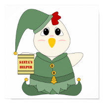 Huggable Chicken Elf posters