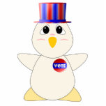 Huggable Chicken Voting Photo Cutouts