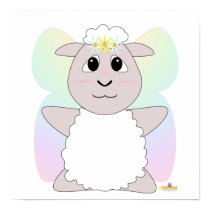 Huggable Fairy White Sheep posters by huggables Huggable Fairy White Sheep posters