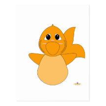 Huggable Goldfish Post Cards