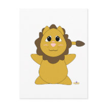 Huggable Lion postcards by huggables Huggable Lion postcards