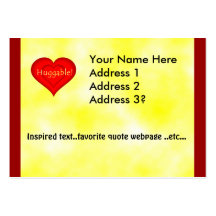 Huggable Love Business Cards