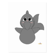 Huggable Shark Post Cards