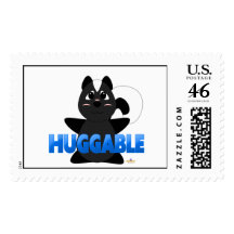 Huggable Skunk Blue Huggable Stamps