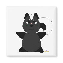 Huggable Skunk magnets