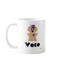 Huggable Voting Koala Bear Vote mugs