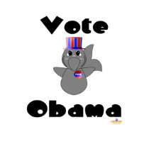 Huggable Voting Shark Vote Obama t-shirts