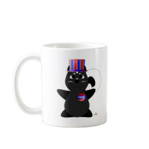 Huggable Voting Skunk mugs