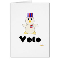 Huggable Voting White Chicken Vote cards by huggables Huggable Voting White Chicken Vote cards