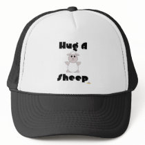 Huggable White Sheep Hug A Sheep hats by huggables Huggable White Sheep Hug A Sheep hats