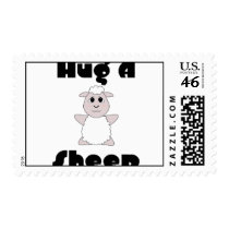 Huggable White Sheep Hug A Sheep postage