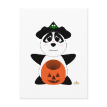 Huggable Witch Panda Bear postcards by huggables Huggable Witch Panda Bear postcards