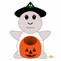 Huggable Witch White Sheep photo sculptures