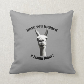 llama hug pillow