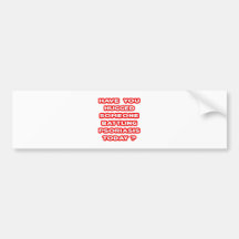 Hugged Someone Battling Psoriasis Today? Bumper Sticker