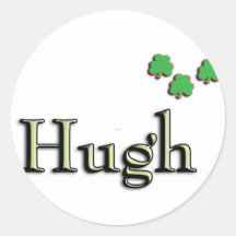 Hugh Irish Stickers