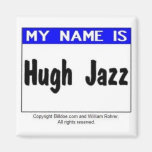Hugh Jazz Refrigerator Magnet