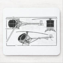 Hughes Cbi 300 mousepads by iflytandemrotor Hughes Cbi 300 mousepads