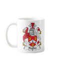 Hughes Family Crest mugs by coatsofarms Hughes Family Crest mugs