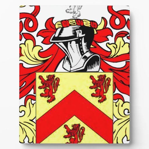 hughes-irish-coat-of-arms-photo-plaques-zazzle