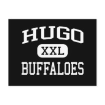 Hugo - Buffaloes - High School - Hugo Oklahoma postcards
