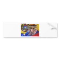 Hugo Chavez – Venezuela. Bumper Sticker