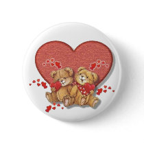 Hugs and Kisses Bears Pins