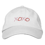 Hugs and Kisses Embroidered Baseball Caps